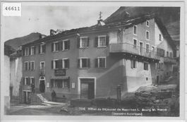 Hotel du Dejeuner de Napoleon I. - Bourg St. Pierre
