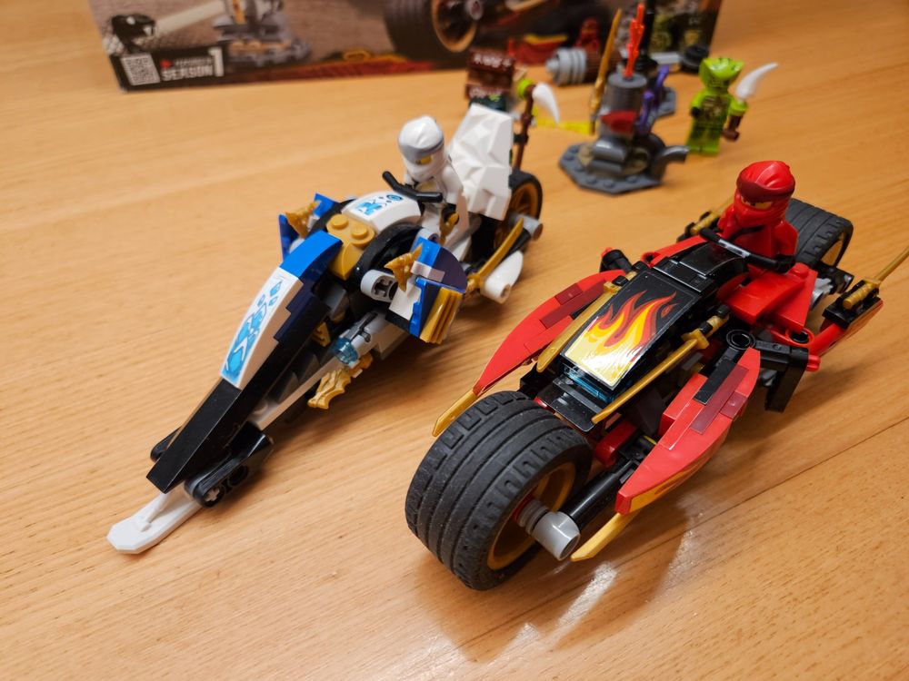 Ninjago Lego 70667 - Kai's Blade Cycle & Zane's Snowmobile | Kaufen auf ...