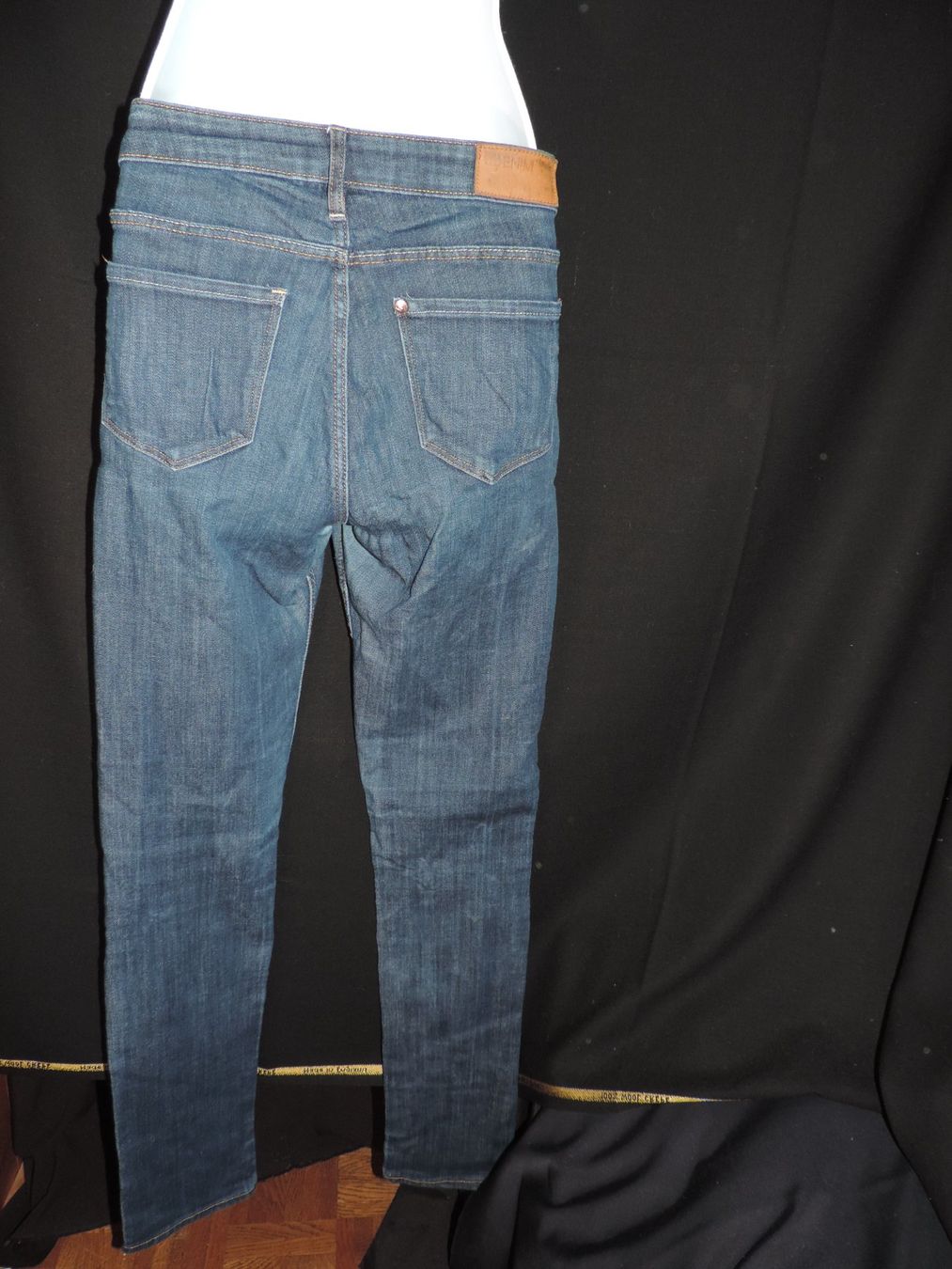 Jeans: jeans bleu foncé stretch – Usato da Genève venduto da Axelle333 8