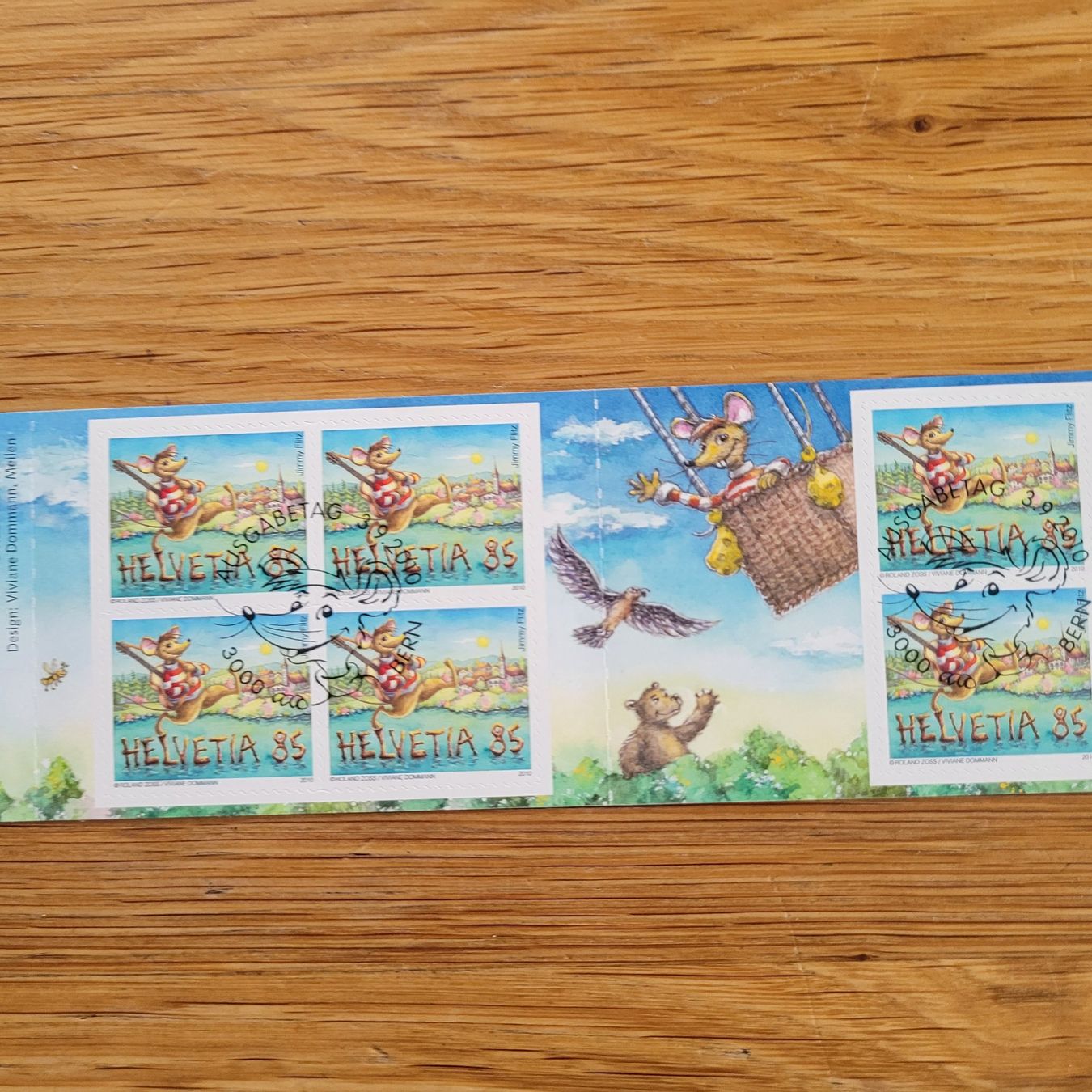 Tous les timbres: Markenheftchen CH ET Bern 2010 Jimmy – D'occasion à Biel/Bienne par Destockweb 1