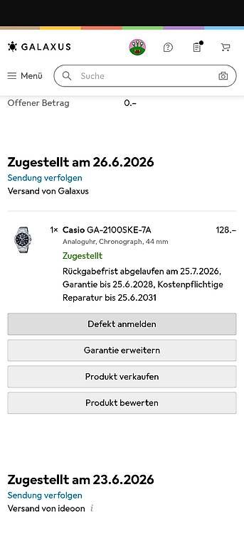 Orologi: Casio Chronograph 44 mm – Usato da Schüpfen venduto da carlococo 1
