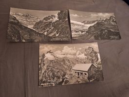 3 alte Ansichtskarten SAC