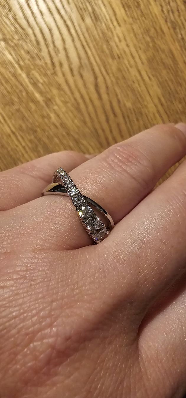 Swarovski Anelli: Swarovski Set, Ring und Armreif – Nuovo e nell'imballaggio originale da Mörigen venduto da Perlenk 2