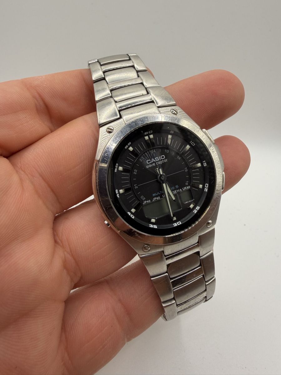 Casio Orologi: Casio Wave Ceptor Uhr  – Difettoso da Rothrist venduto da Mm-watch