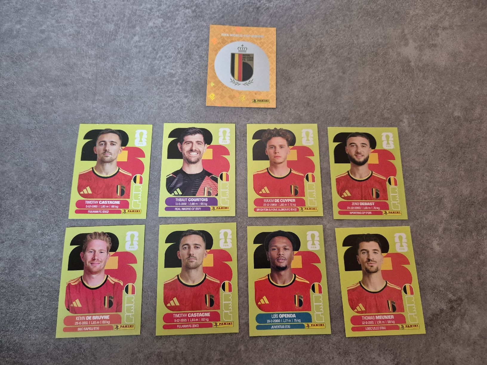 Panini Carte collezionabili: Paniniset Belgien – Nuovo (secondo la descrizione) da Escholzmatt venduto da Commessa