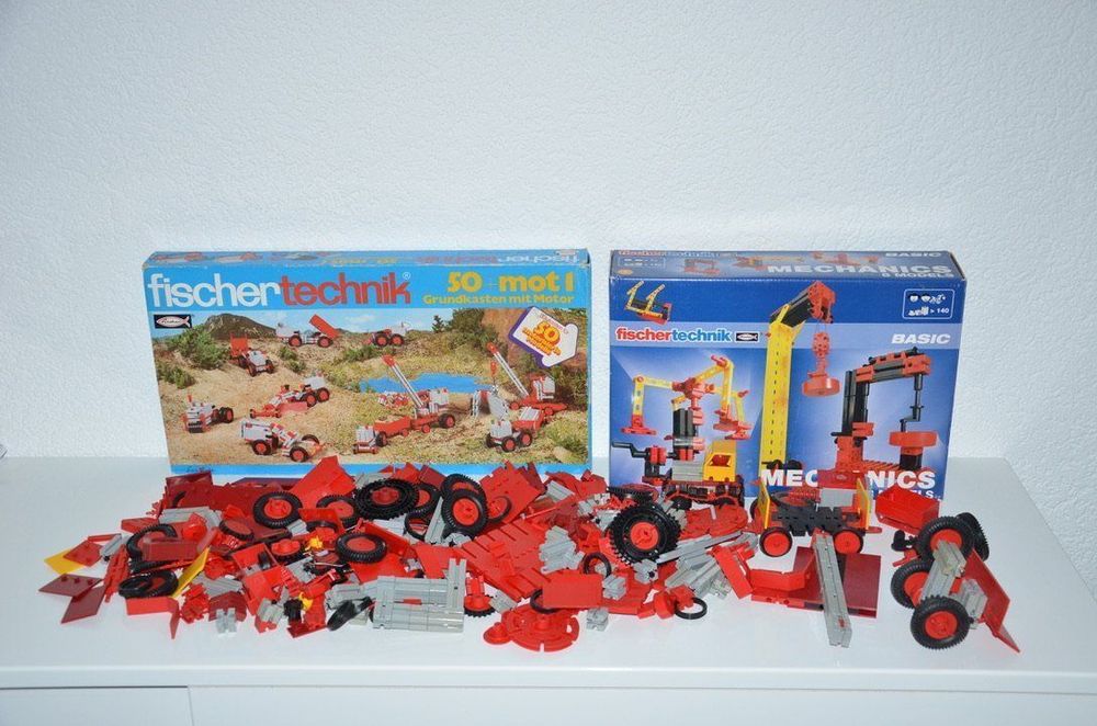 Riesen-Lot Fischertechnik mit diversen Bauteilen (Gebraucht) in Gossau ...