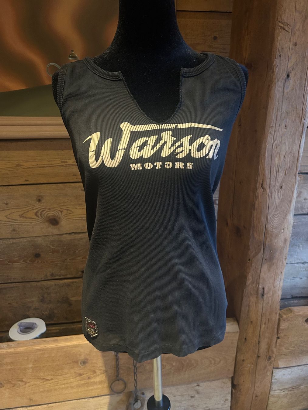 T-shirt: Warson Motors t-shirt noir – Nuovo (secondo la descrizione) da Val-d'Illiez venduto da Dombou