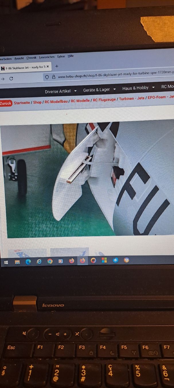 Modellismo RC: Neu und Originalverpackt.F86 Turbinenjet. – Nuovo e nell'imballaggio originale da oftringen venduto da Amphei 3