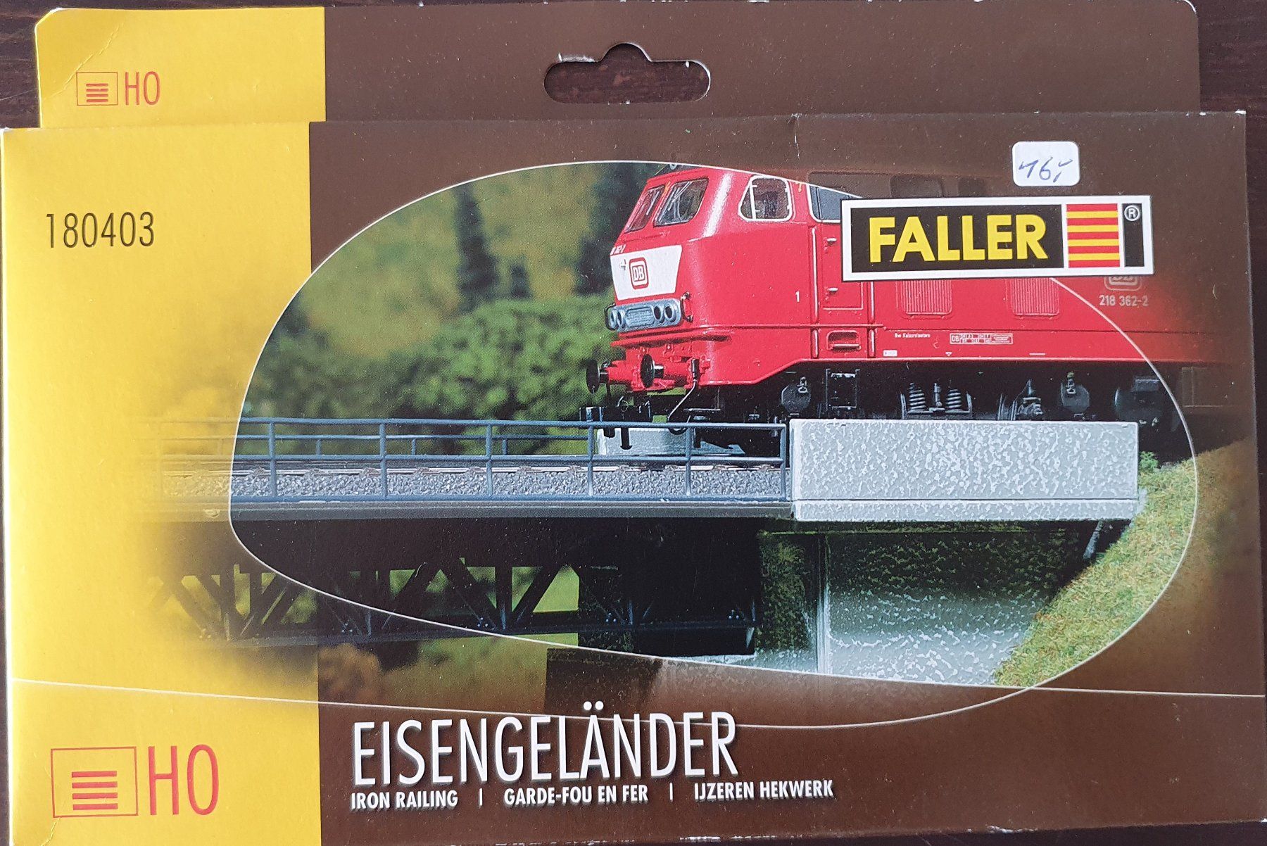 Noch Trains électriques: FALLER:HO: EISENGELÄNDER 180403 NEU/OVP – Neuf avec emballage d'origine à Biglen par taunus82