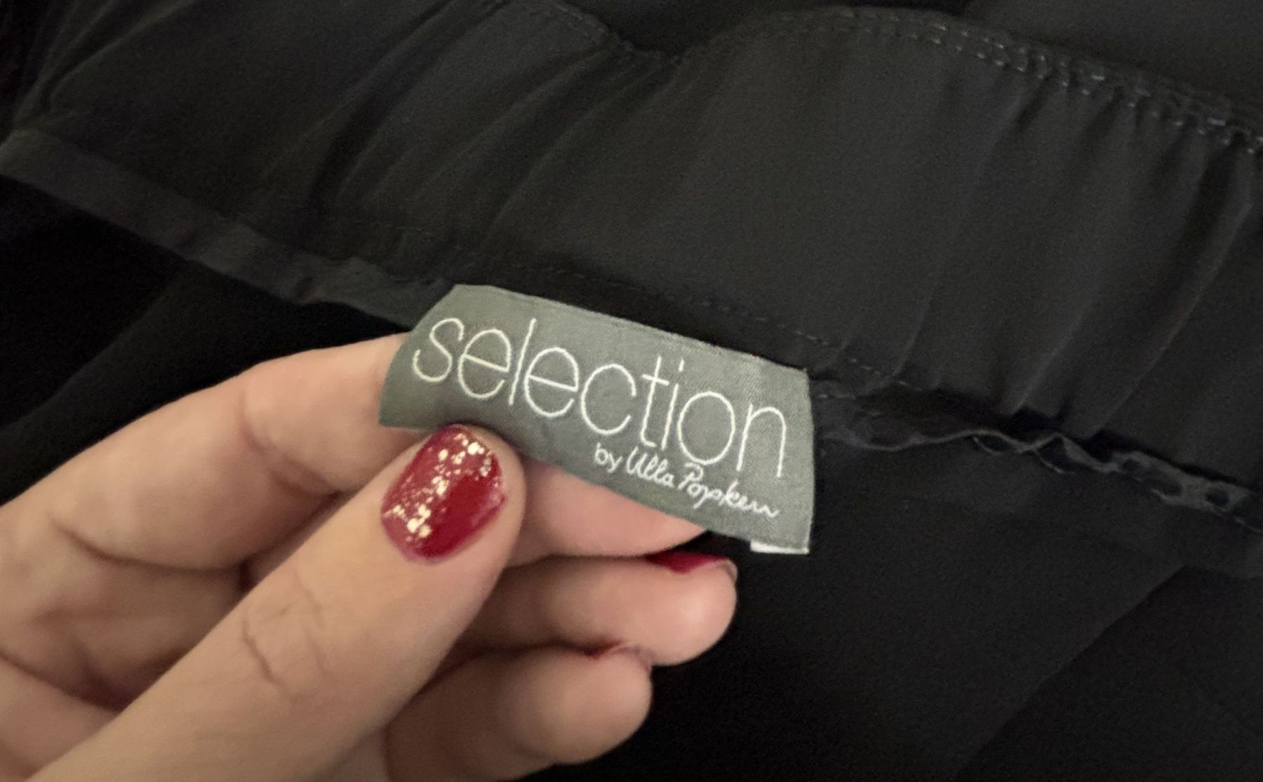 Hosen: Ulla Popken Selection Stroffhose schwarz – Gebraucht aus Buchs AG von SellAndBuyX 1