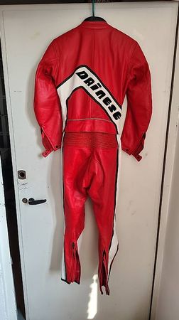 Tuta Moto Dainese anni '70 Misura 42 Kenny Roberts