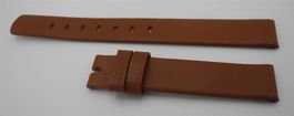 12 mm Leder Uhrenarmband braun, Nr. 21a