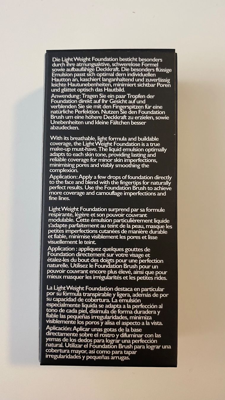Make-up: MAKE UP FACTORY Foundation Light Weight Light Vanilla 10 – Nuovo e nell'imballaggio originale da Hochwald venduto da _biene_ 2
