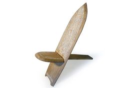 Holz Steckstuhl, Neu