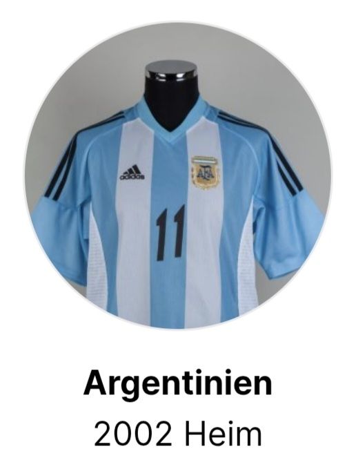 Adidas Leibchen & Hosen: Adidas 2002 Argentinien Trikot Grösse M – Neu (gemäss Beschreibung) aus St. Gallen von CaliSunshine 6