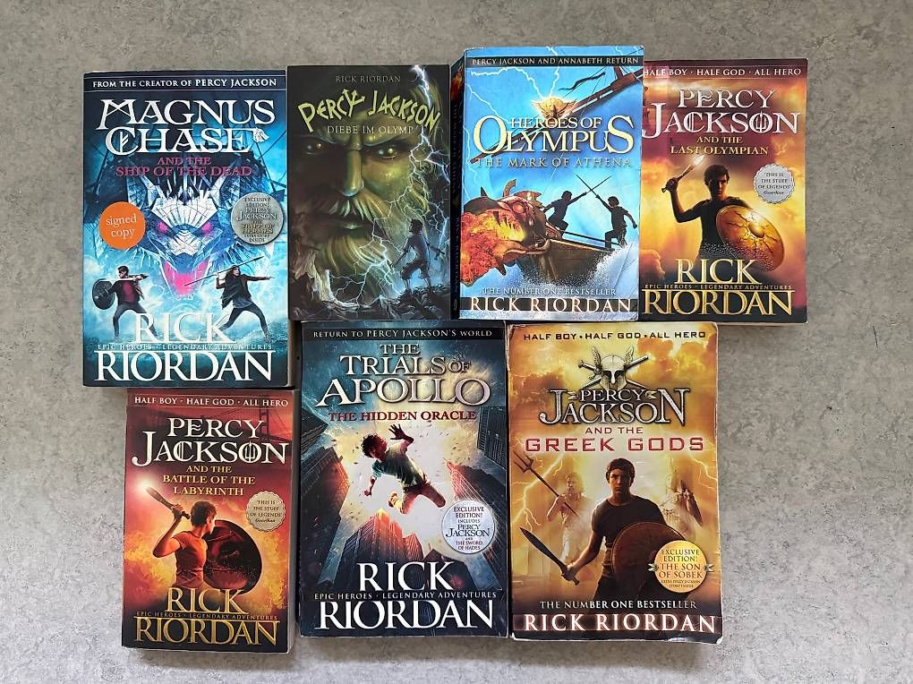 Libri: Percy Jackson Rick Riordan – Usato da Ittigen venduto da 77miri 1