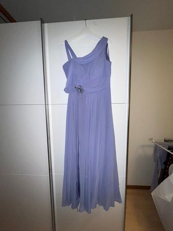 Elegantes Abendkleid, Gr. 44, Lila