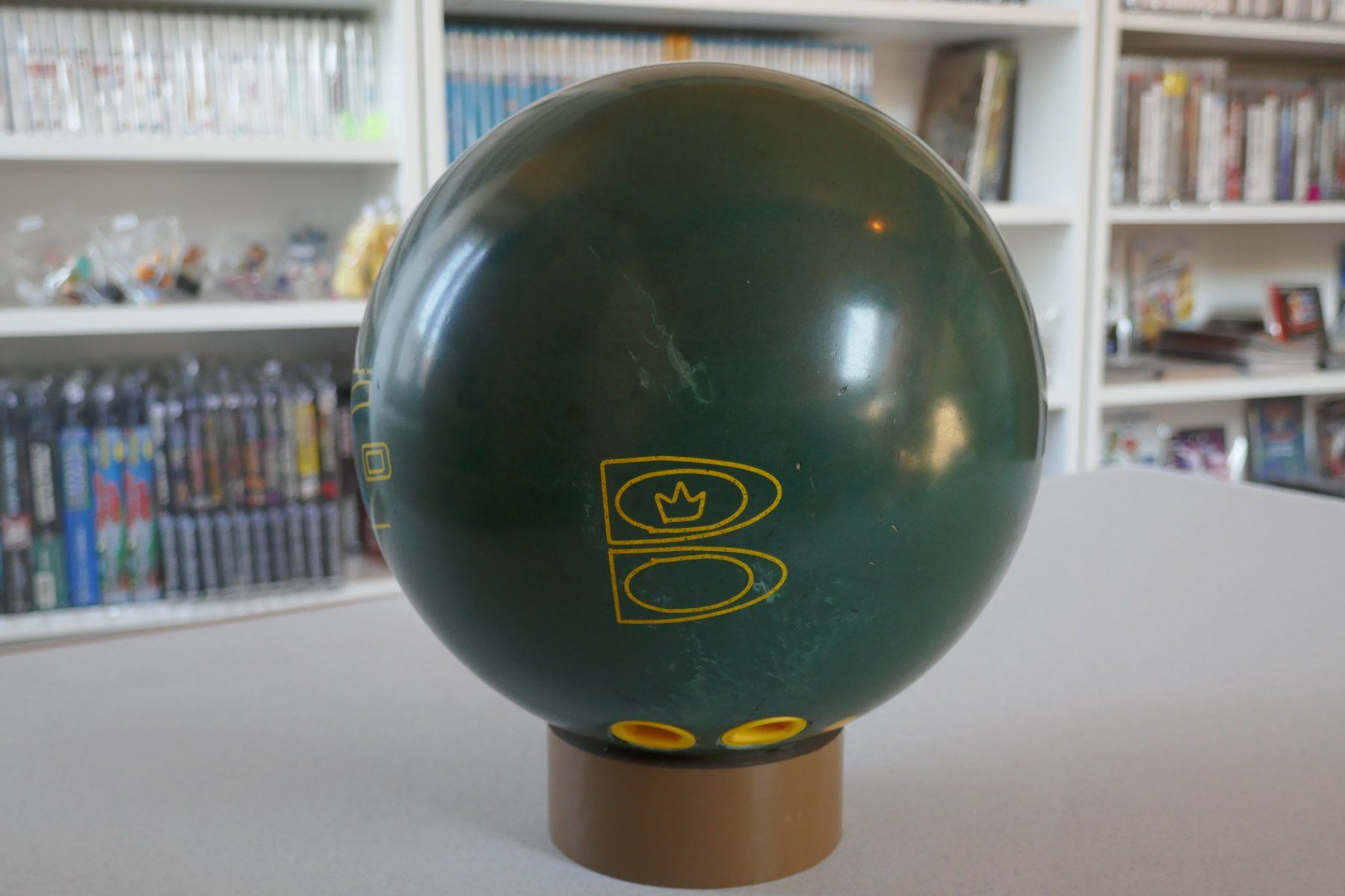 Palloni: Boule de Bowling Brunswick Zone Pro Active - 6,3 kg – Usato da Vuarrens venduto da Espace-Retro 3