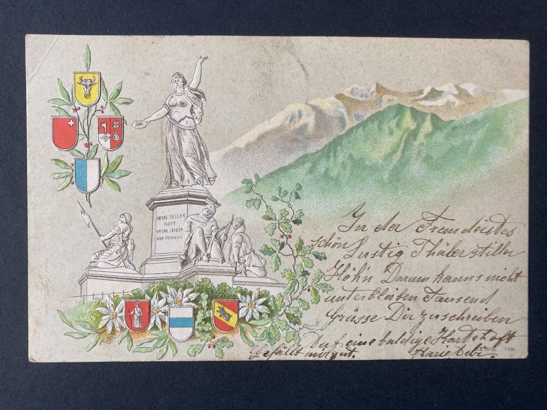 Cartoline postali: AK St.Jakobsdenkmal Basel – Usato da Mirchel venduto da buecher_wurm