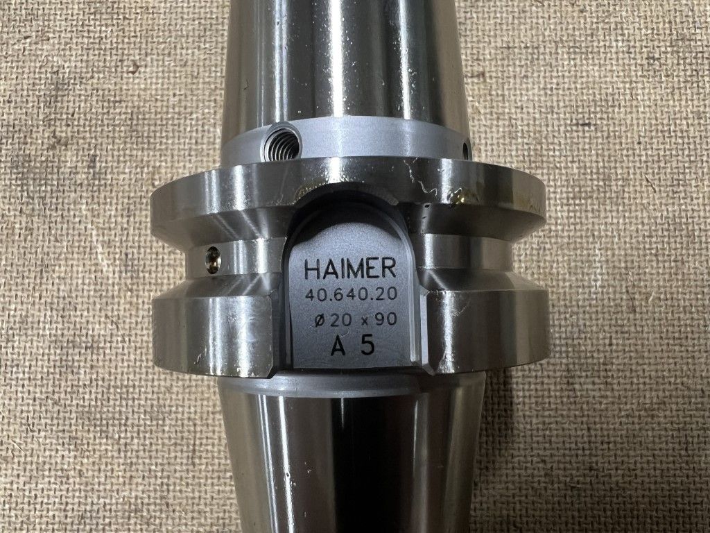 Metall- & Schlosserei Werkzeug: Haimer BT40 20 x 90 Werkzeughalter – Gebraucht aus Zuchwil von dragosmd-maschinen 1