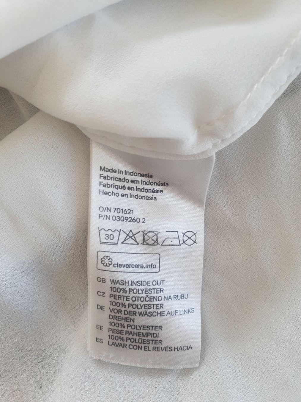 H&M Camicette: H&M Bluse, weiss, Gr. 36 – Usato da Moosseedorf venduto da Sonnenschein.. 2
