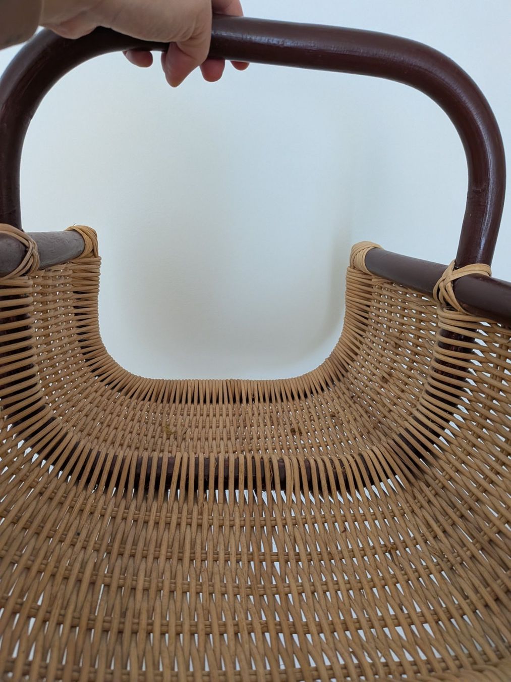 Altro per la casa: Vintage Rattan Korb / Zeitungsständer – Usato da Winterthur venduto da Prishy 3