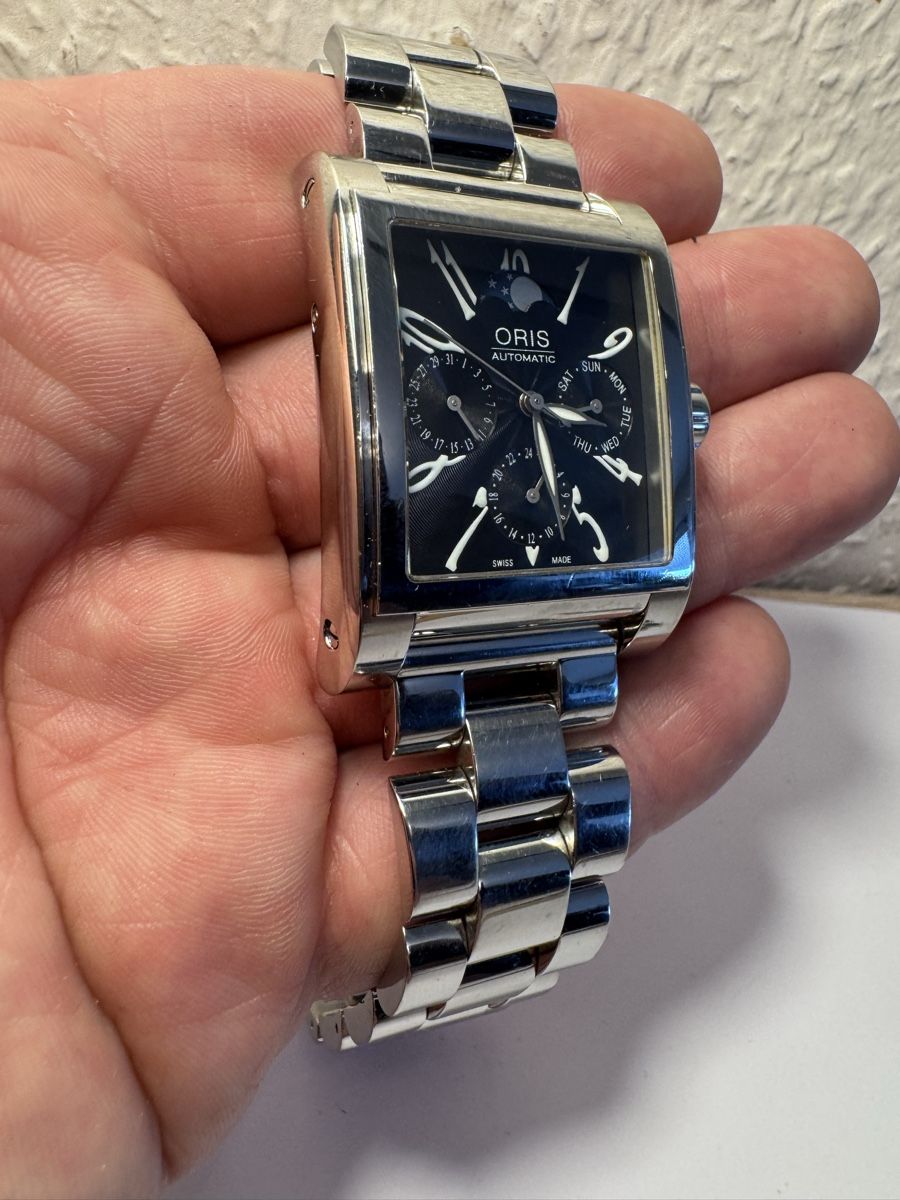 Oris Orologi: Oris Rectangular Complication – Usato da Vésenaz venduto da Angela.C3 3