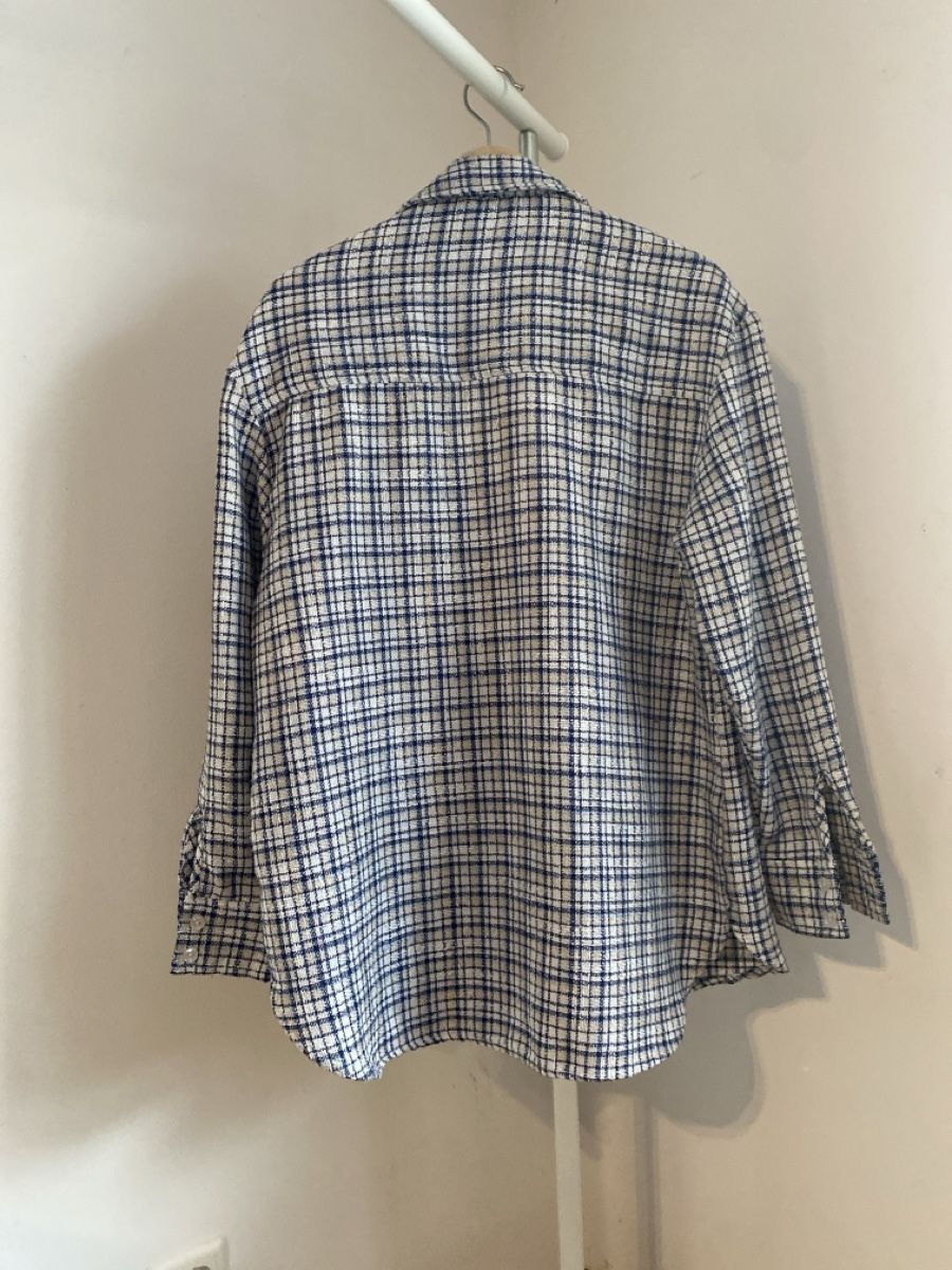 Camicie: Schickes Hemd Gr. S kariert blau/weiss – Usato da lommis venduto da inf_thv8 4