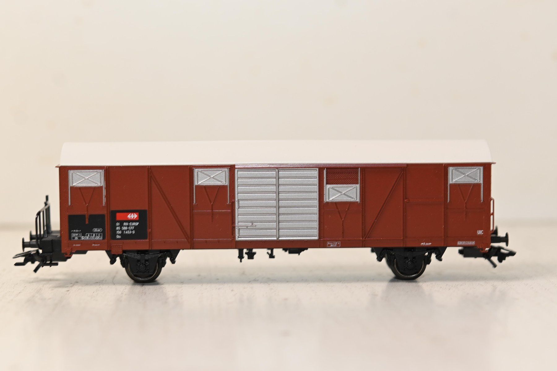 Märklin Modellini di ferrovie: SBB Gbs Märklin HO/AC mit OVP – Usato da Laupen ZH venduto da Zmoewe