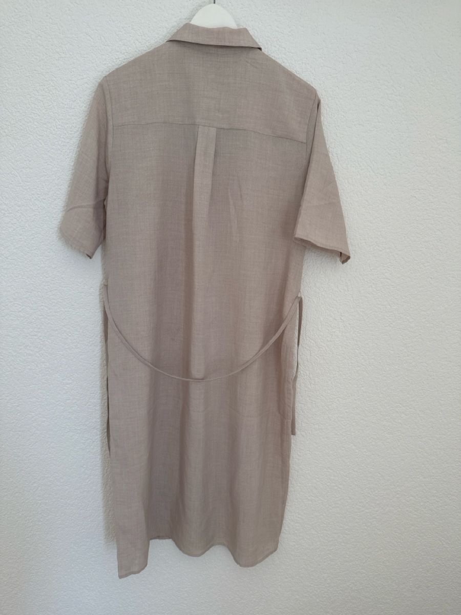Vestiti: Sommerliches Hemdkleid von Studio, Grösse 36, Beige – Nuovo e nell'imballaggio originale da Wahlendorf venduto da SausageDog 1