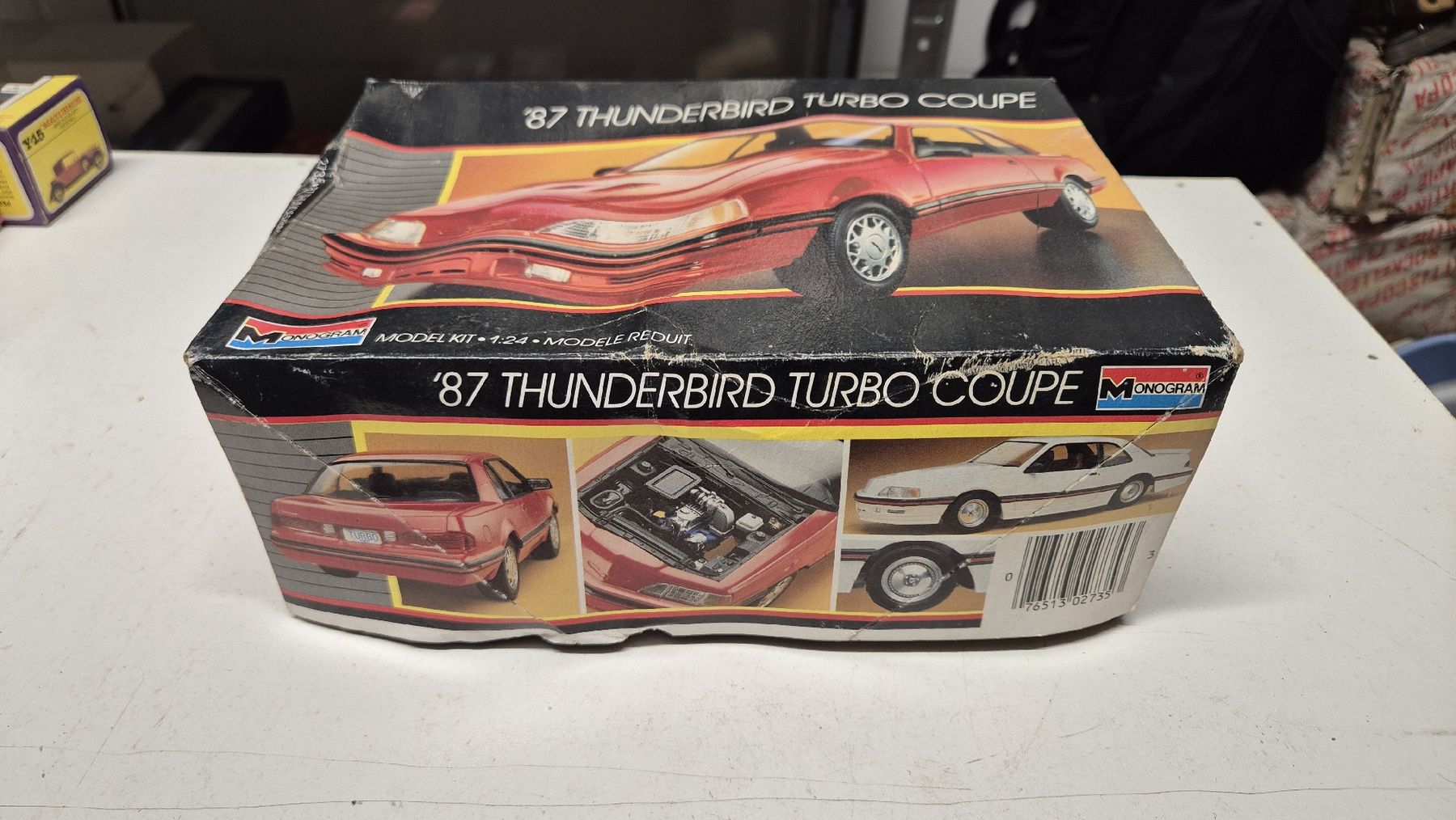 Kit di modellismo & Modellini statici: Modellbausatz Monogram 87 Thunderbird Turbo Coupe 1:24 – Nuovo (secondo la descrizione) da Wangen SZ venduto da Dnepr2 1