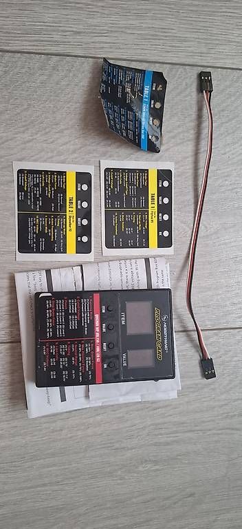 RC Kits de montage: Hobbywing Program Card – D'occasion à Bösingen par Schruppateli