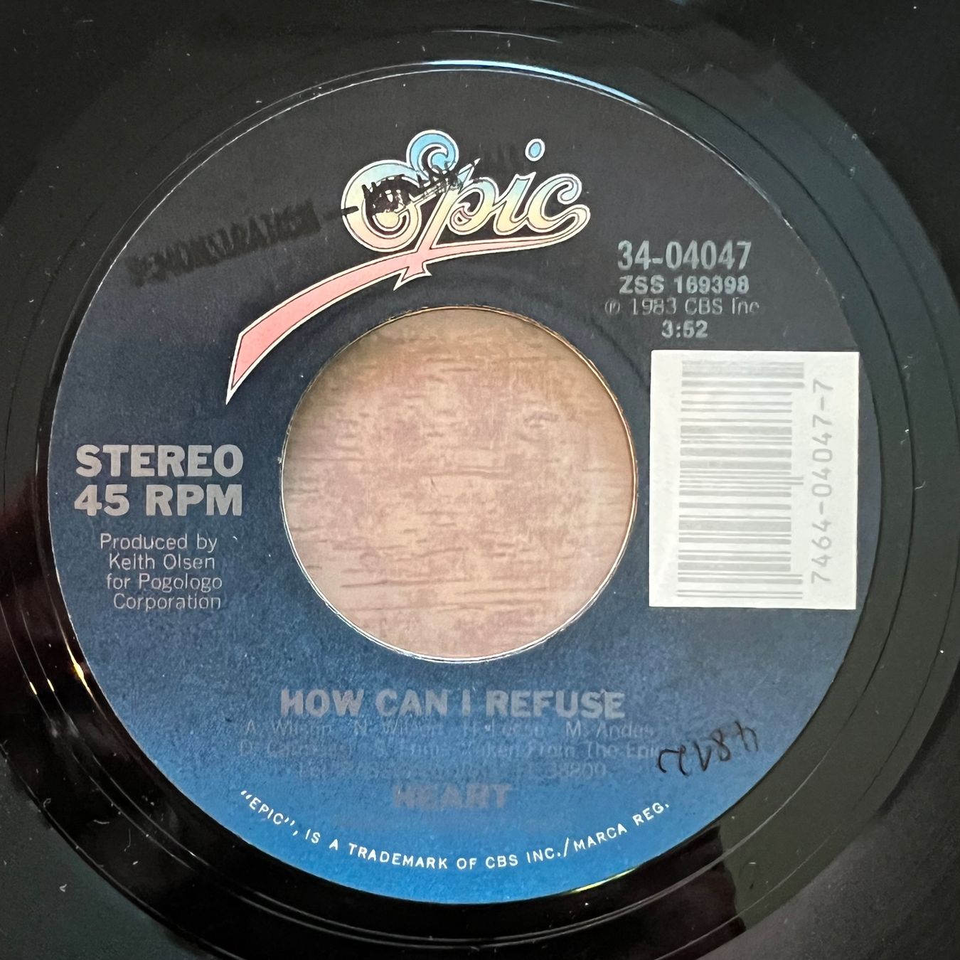 Vinyles: Heart - How Can I Refuse / 1. US-Press. 1983 - Very nice – D'occasion à Gais par soundcave57 2