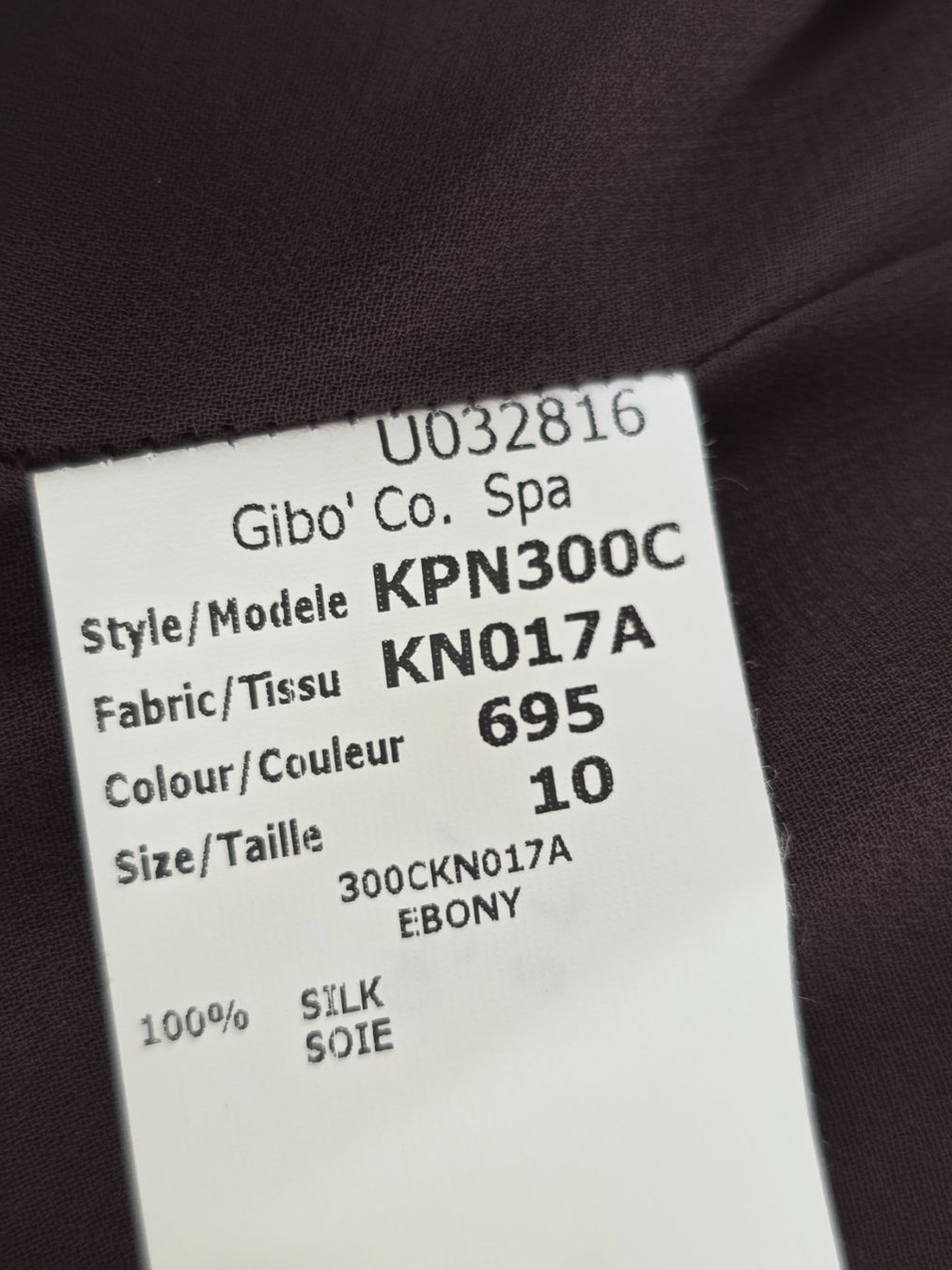 Michael Kors Top: Schokobraunes Seidentop Michael Kors – Nuovo (secondo la descrizione) da Zürich venduto da ANU-AnimalsNeedUs 6