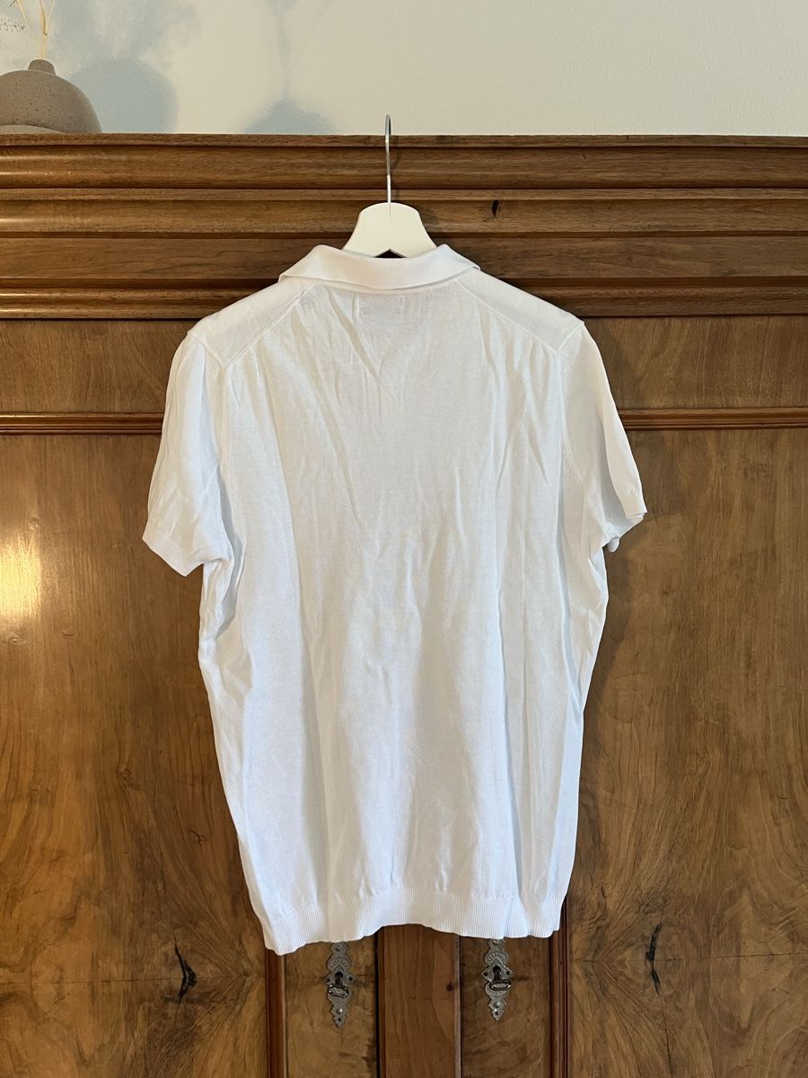 Massimo Dutti Magliette Polo: Poloshirt, weiss, Gr. M, Massimo Dutti – Usato da St. Gallen venduto da Gloom22 3