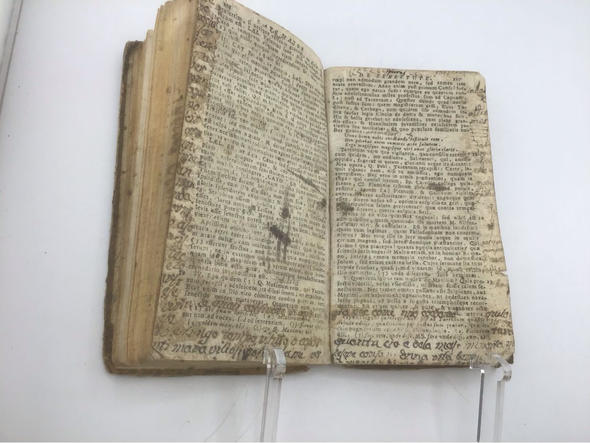 Bücher: M. Tullii CICERONIS de Officiis, 1755 – Defekt aus Nods von loredana18 3
