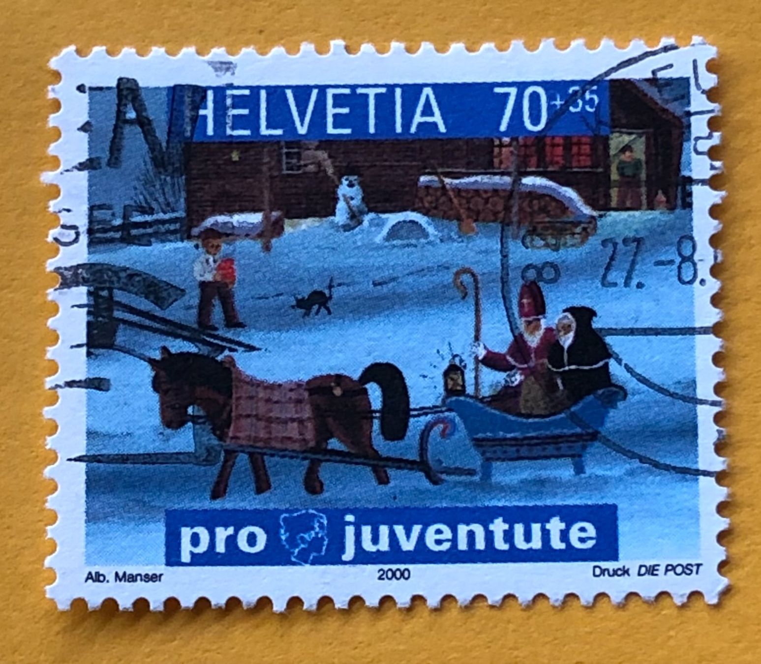 Tutti i francobolli: Nr.J 356 GESTEMPELT 2000 – Usato da Aarau venduto da Billa007