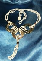 Elegante Muschelkette in Handarbeit