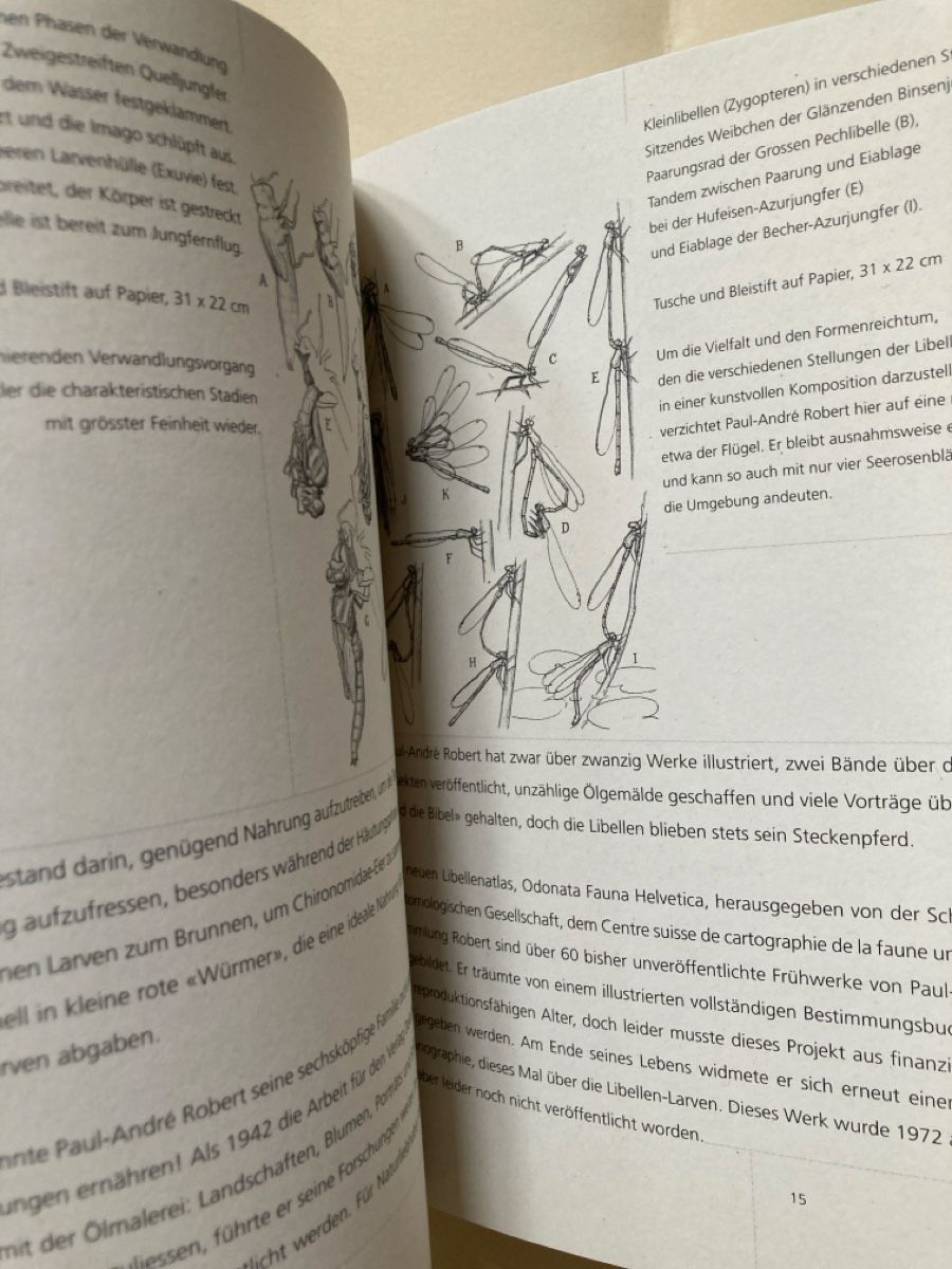 Bücher: Die Libellen und der Maler Paul-Andre Robert 2004 – Gebraucht aus Zürich von 000rk 2