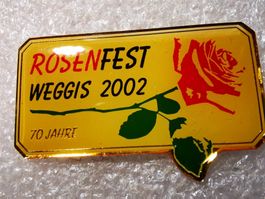 Ansteckpin 43: Rosenfest Weggis 2002