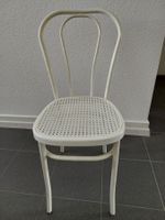 2 Metallstühle weiss