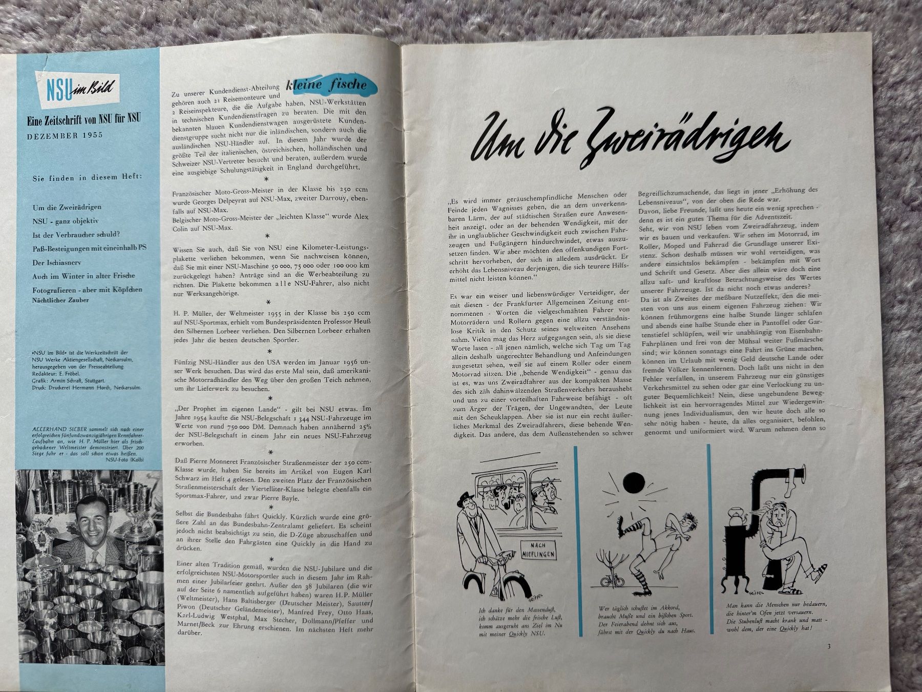 NSU Dokumente: NSU im Bild 1955 – Gebraucht aus Morrens VD von kawah2 2