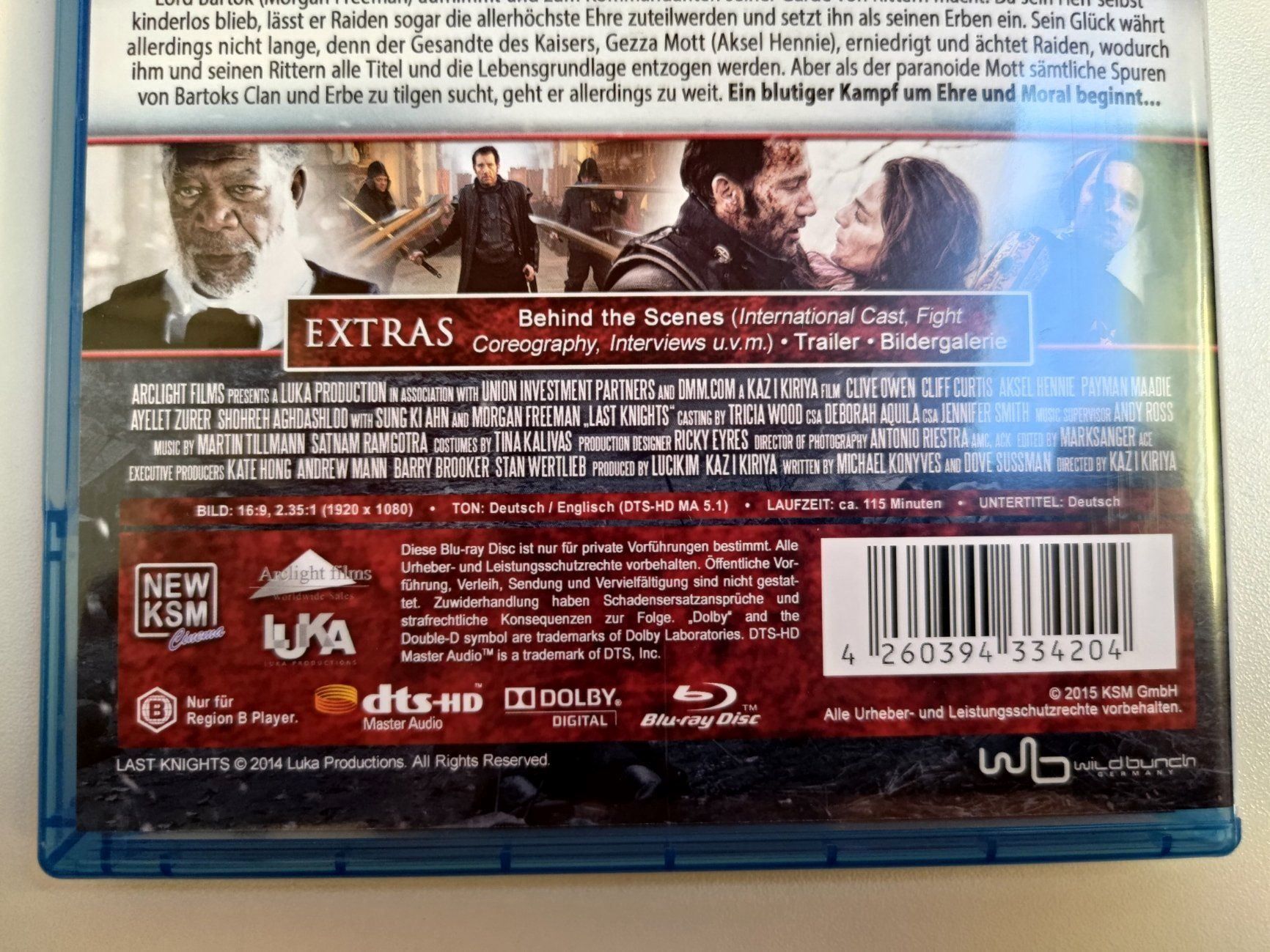 Alle DVDs: Last Knights – Gebraucht aus Liestal von Kratzilla 3