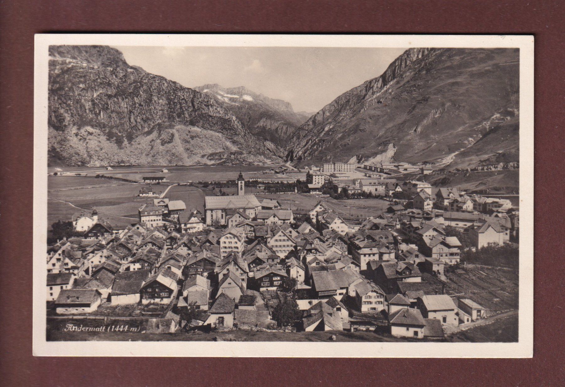 Cartes postales: ANDERMATT - 1929 – D'occasion à Pully par nicecards