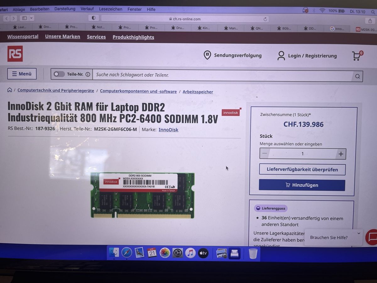 Memoria / RAM: Memory / RAM 320GB DDR – Nuovo (secondo la descrizione) da Schindellegi venduto da Mmickeymouse 1