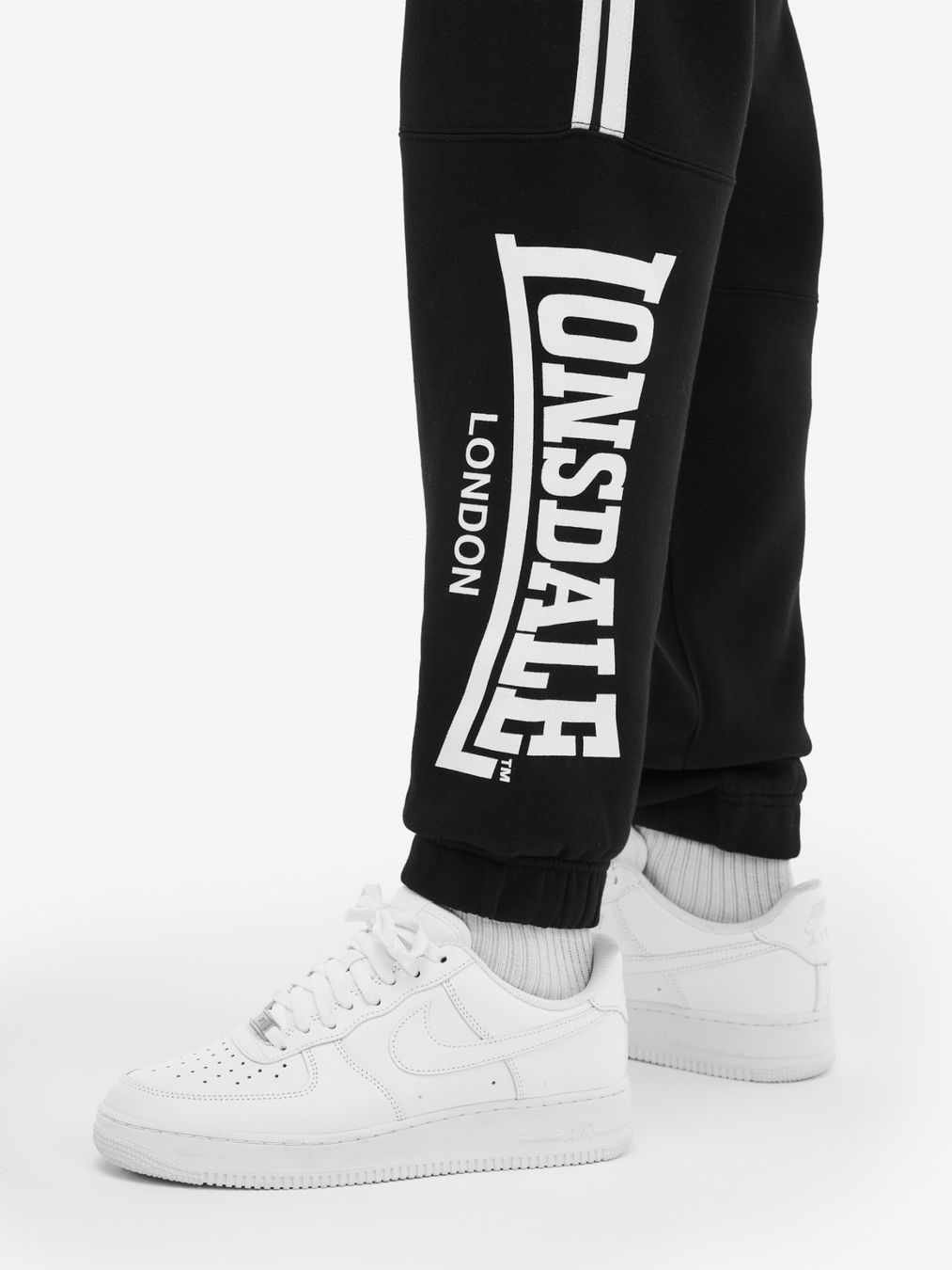 Lonsdale Pantaloni: Lonsdale Thropton Jogginghose Schwarz M – Nuovo e nell'imballaggio originale da Düdingen venduto da BluePalm 2