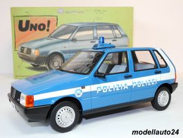 Fiat Uno 45 Polizia 1983 / Laudoracing 1:18