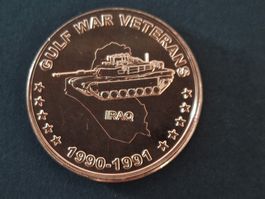 USA 1 Oz .999 Copper, Iraq