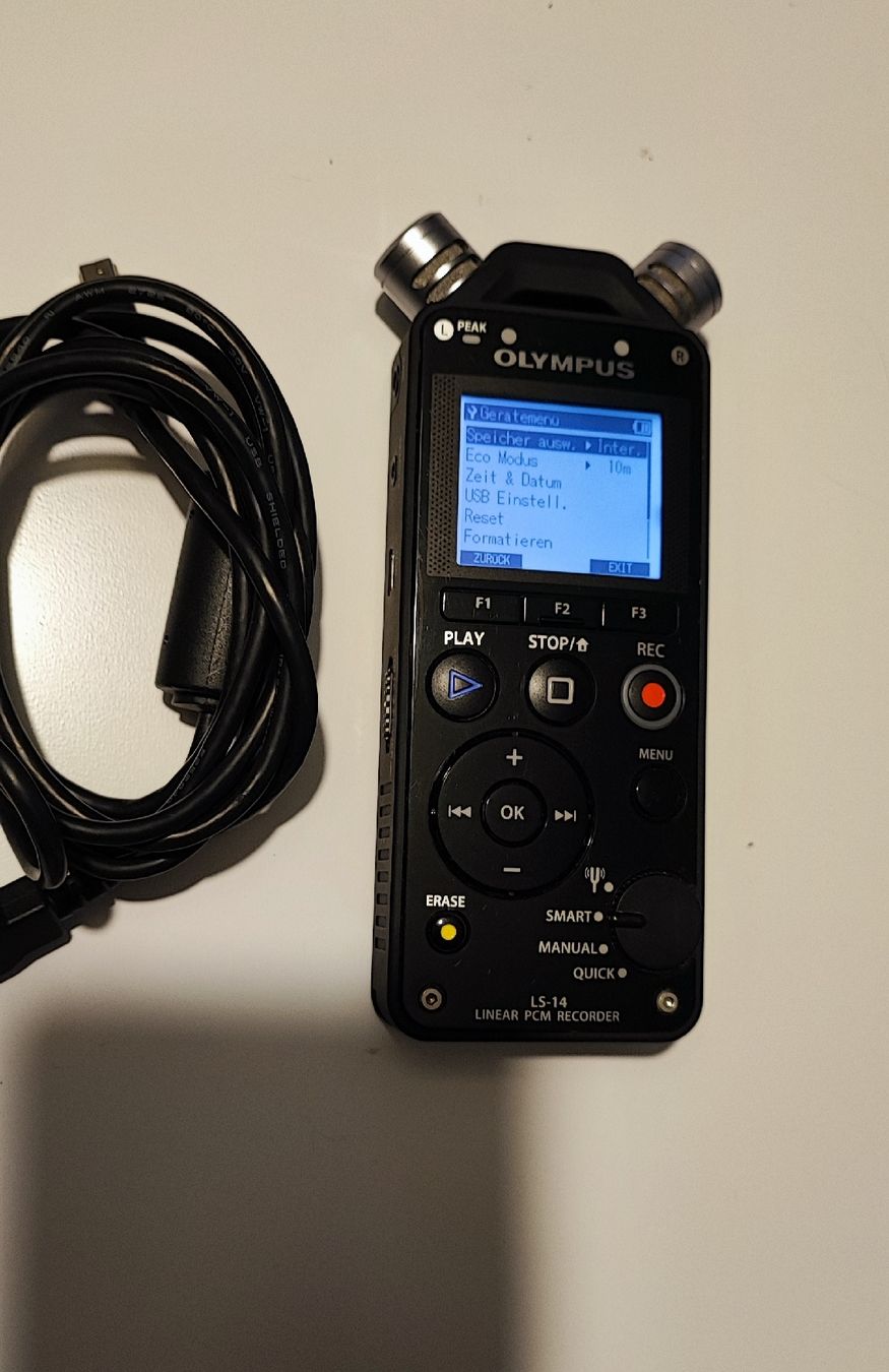 Olympus Aufnahmegeräte: Olympus LS-14 Linear PCM  – Gebraucht aus Zollikofen von zar_j67f 9