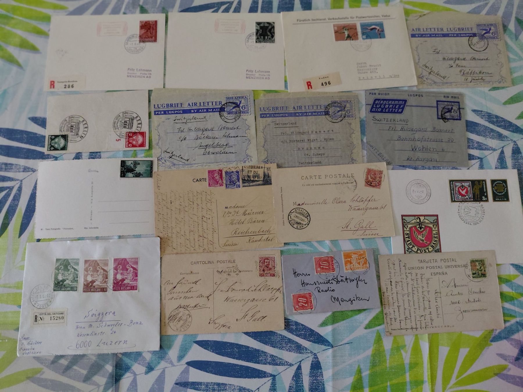Alle Briefmarken: Div. Ganzsachen Welt – Gebraucht aus Horw von Onurb008 2
